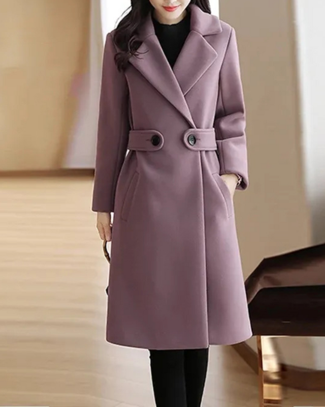 Nova | Tailored Wool Buttoned Coat