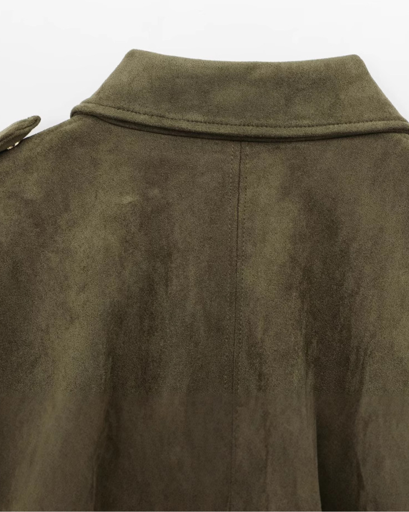 Daphne | Suede Batwing Pilot Jacket for Women