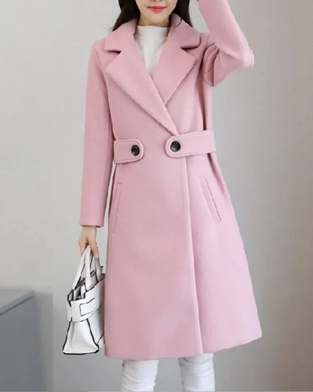 Nova | Tailored Wool Buttoned Coat