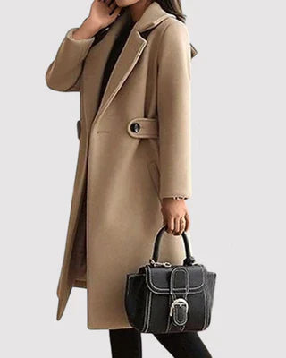 Nova | Tailored Wool Buttoned Coat