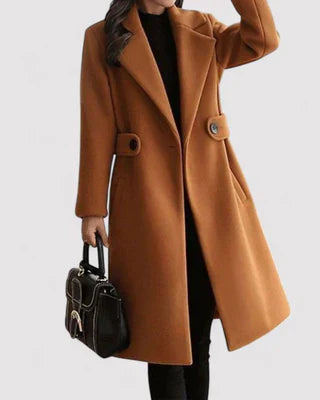 Nova | Tailored Wool Buttoned Coat