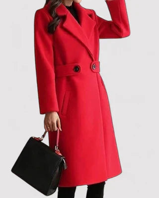 Nova | Tailored Wool Buttoned Coat