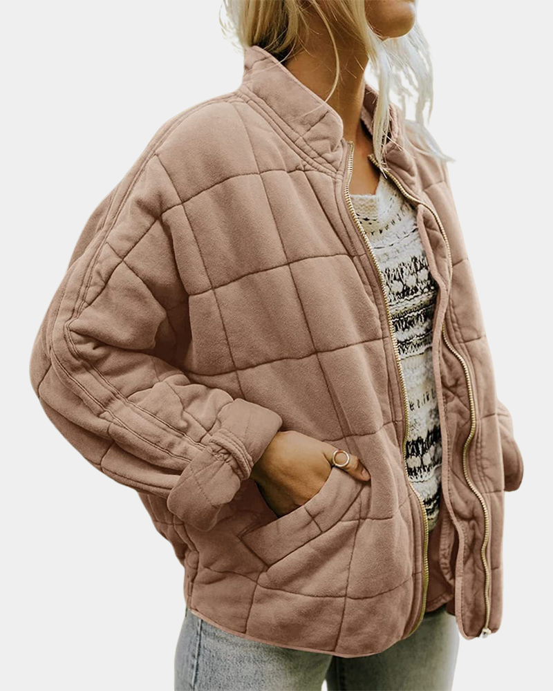 Tessa | Quilted Zip-Up Casual Jacket for Women