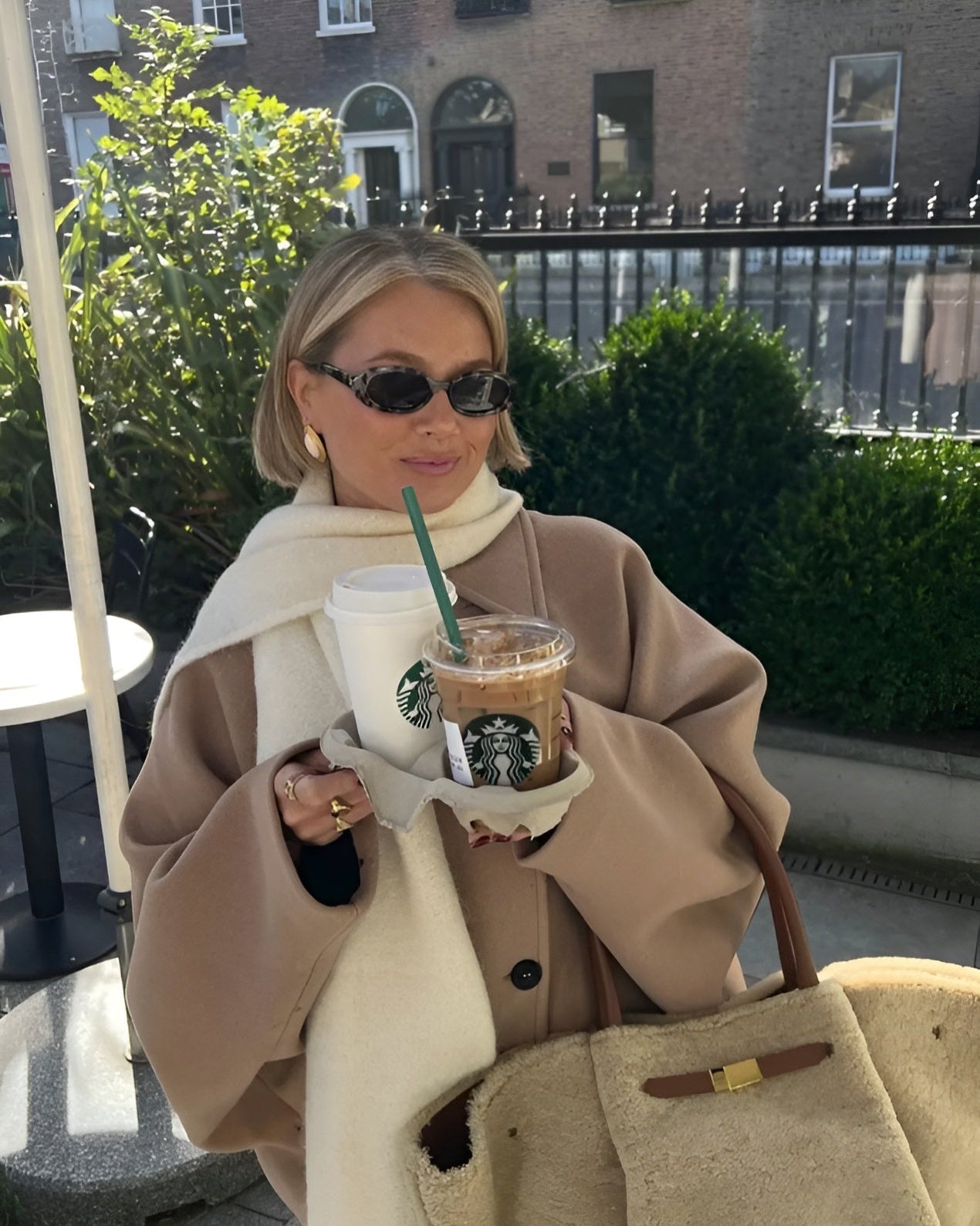 Lila | Oversized Double-Breasted Tailored Coat for Women