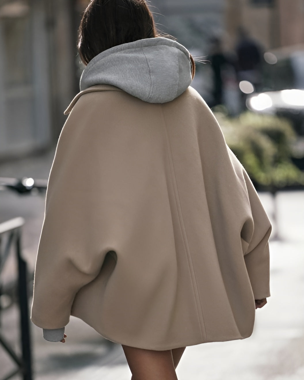 Lila | Oversized Double-Breasted Tailored Coat for Women
