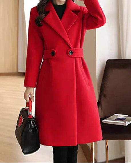 Nova | Tailored Wool Buttoned Coat