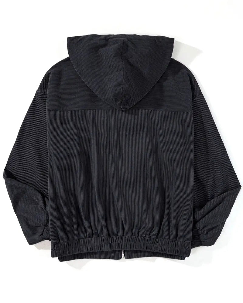 Romy | Lightweight Corduroy Zip Jacket for Women