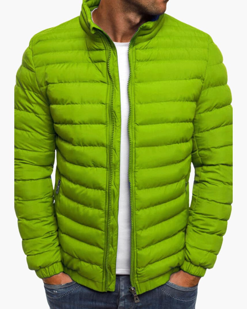 Nolan | Lightweight Quilted Zip-Up Jacket for Men