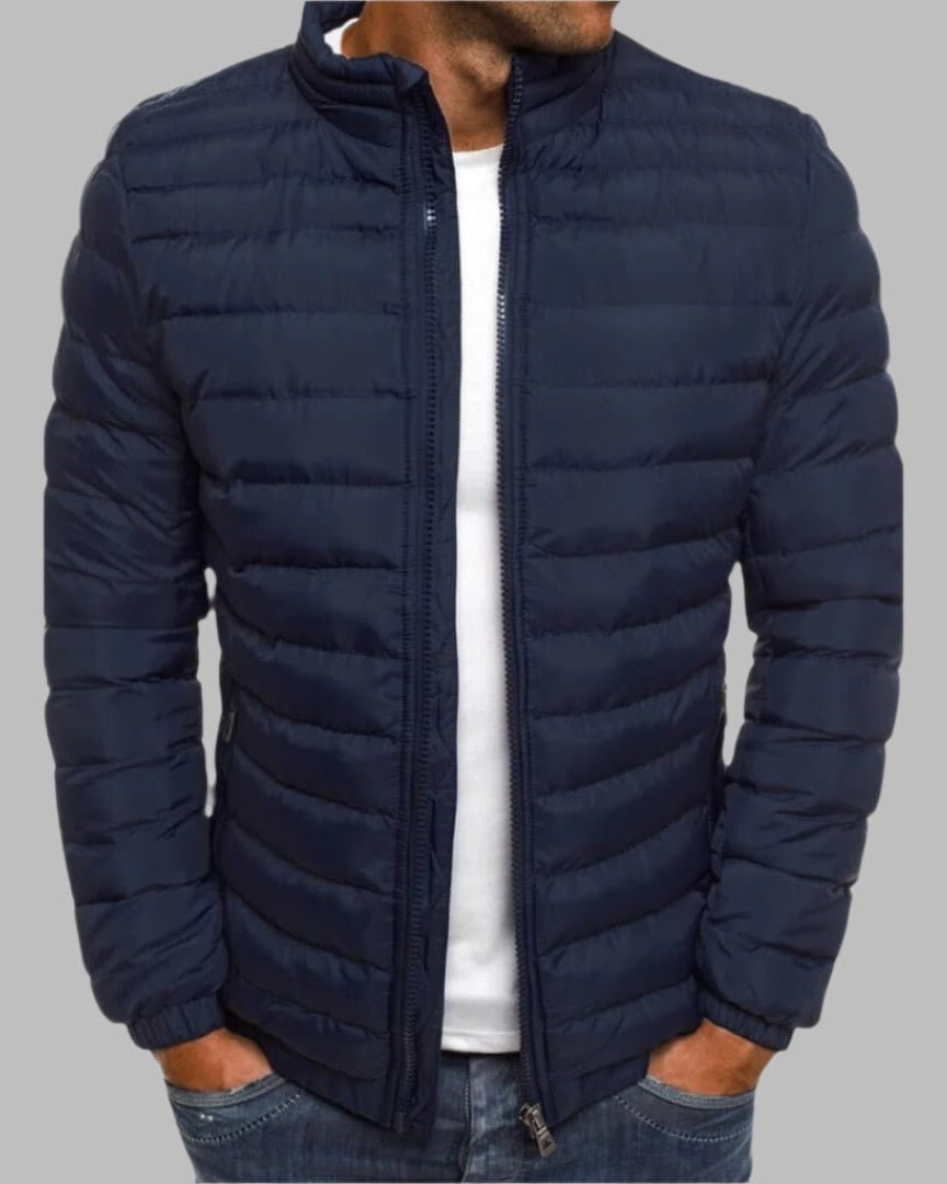 Nolan | Lightweight Quilted Zip-Up Jacket for Men