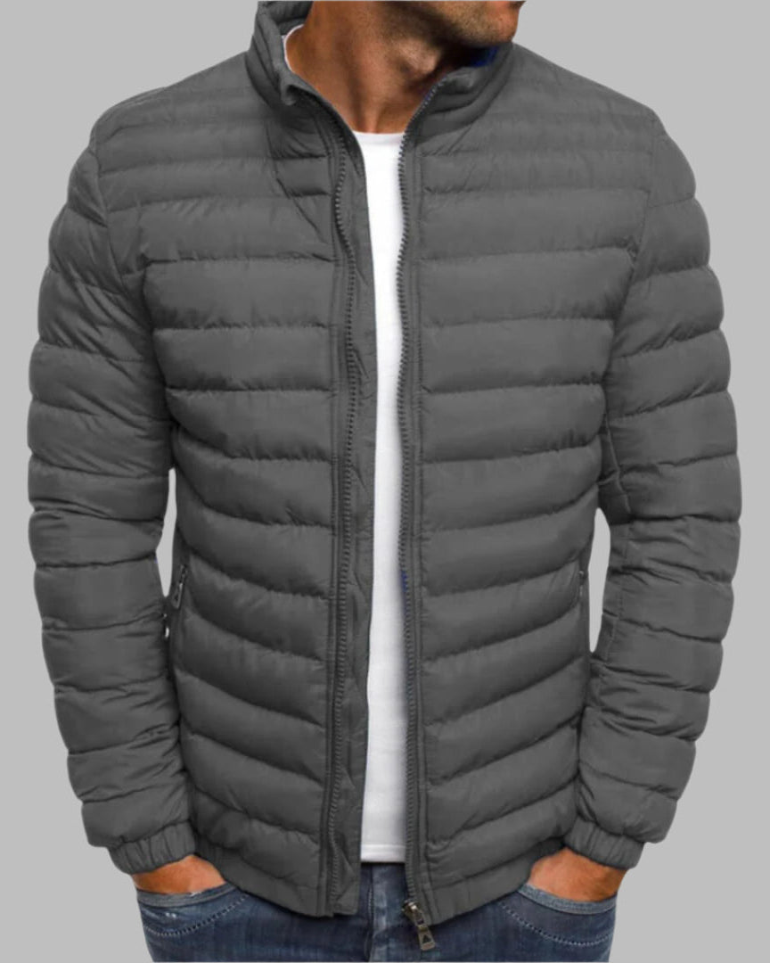 Nolan | Lightweight Quilted Zip-Up Jacket for Men