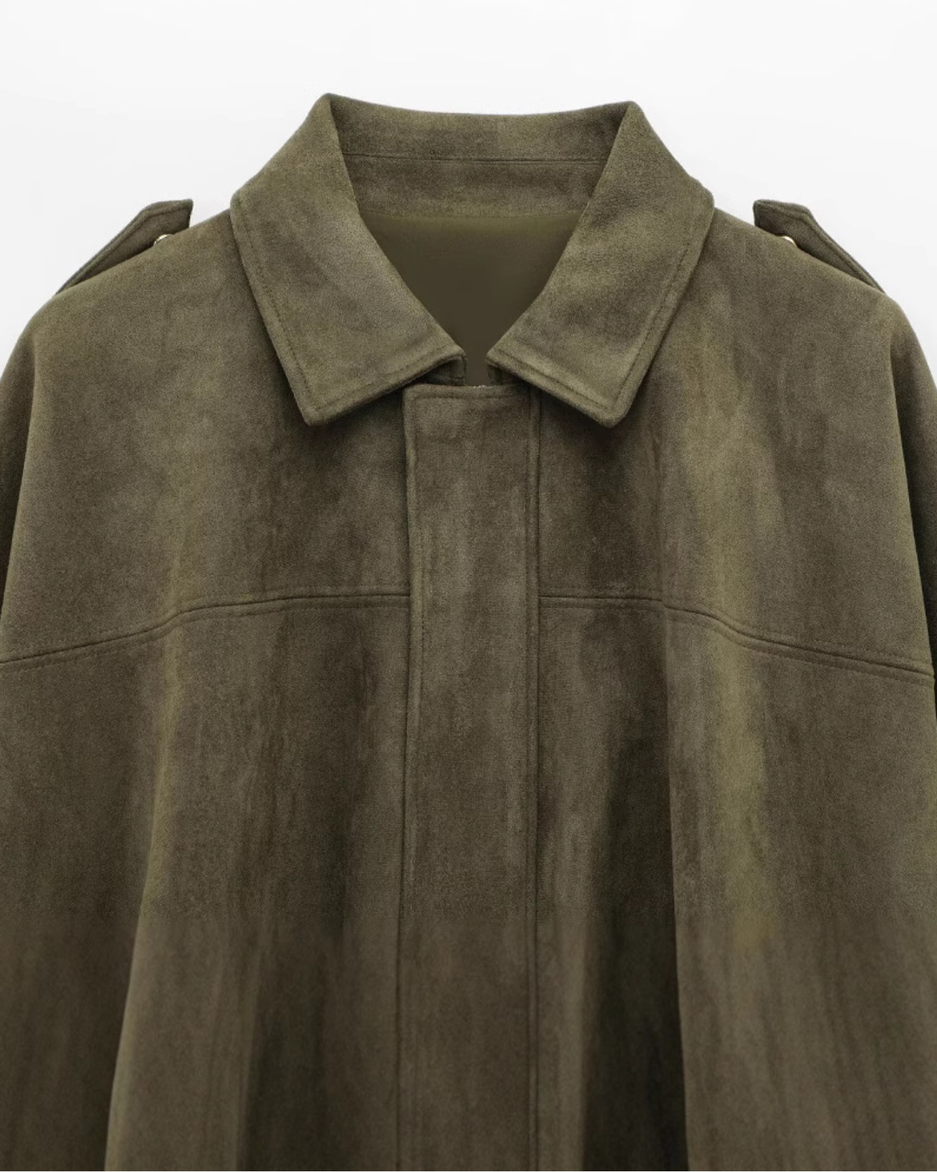 Daphne | Suede Batwing Pilot Jacket for Women