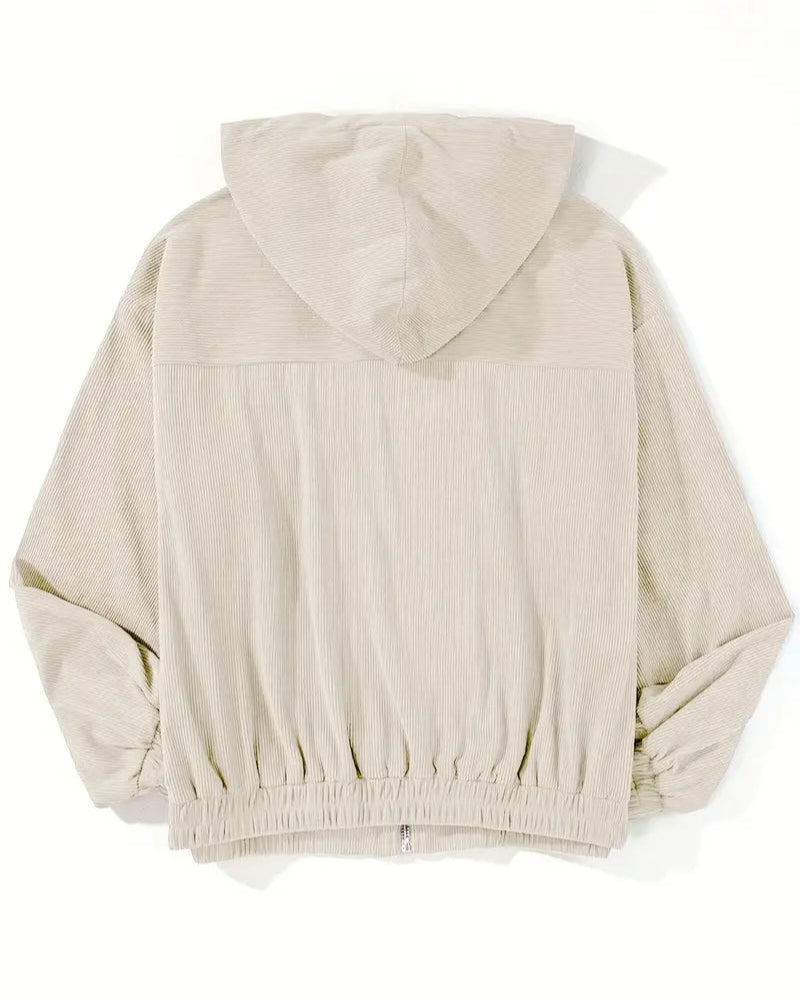 Romy | Lightweight Corduroy Zip Jacket for Women