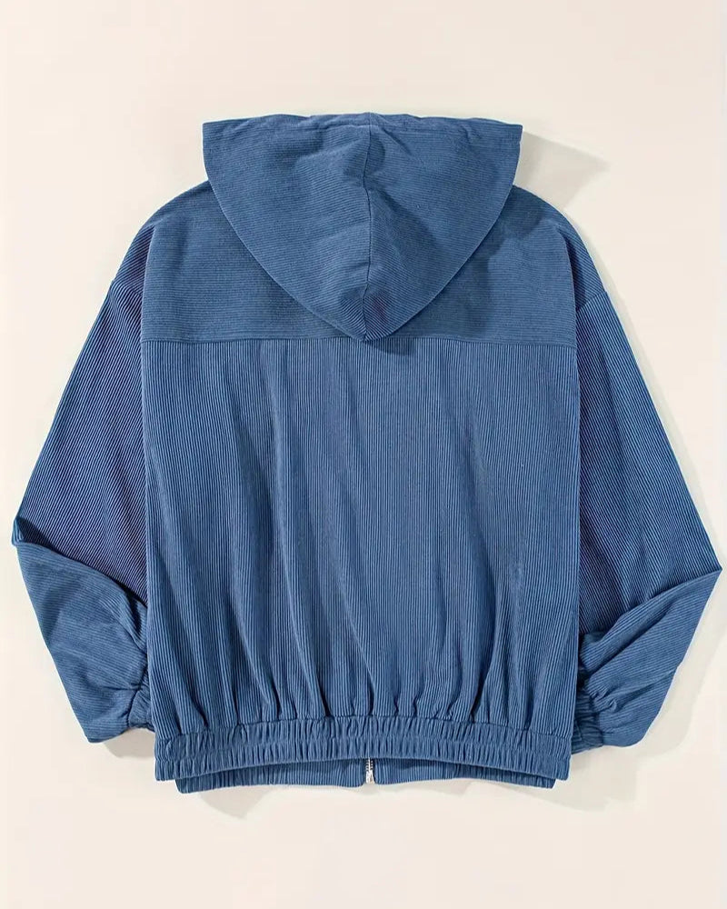 Romy | Lightweight Corduroy Zip Jacket for Women