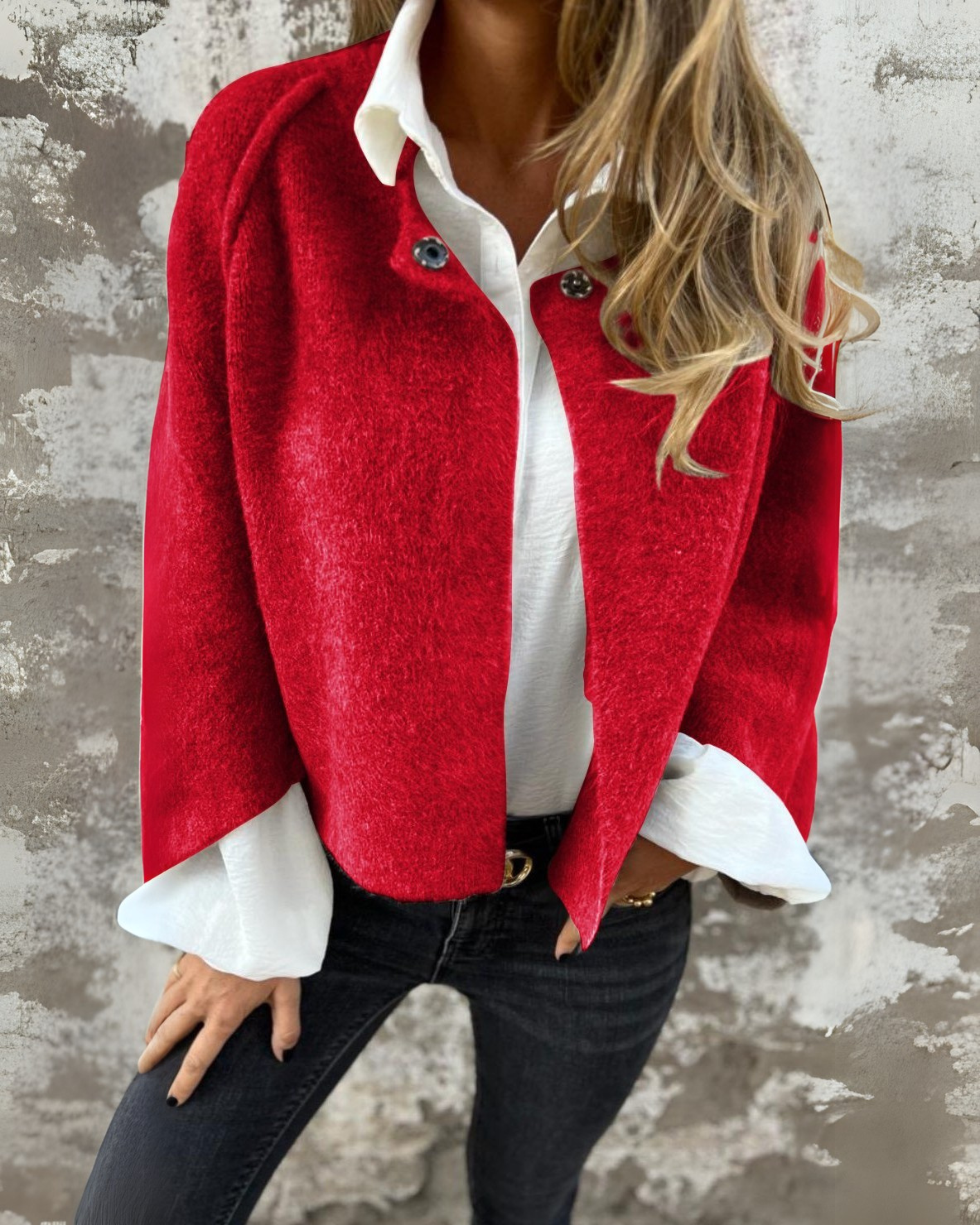 Isla | Tailored Single-Breasted Wool Coat for Women