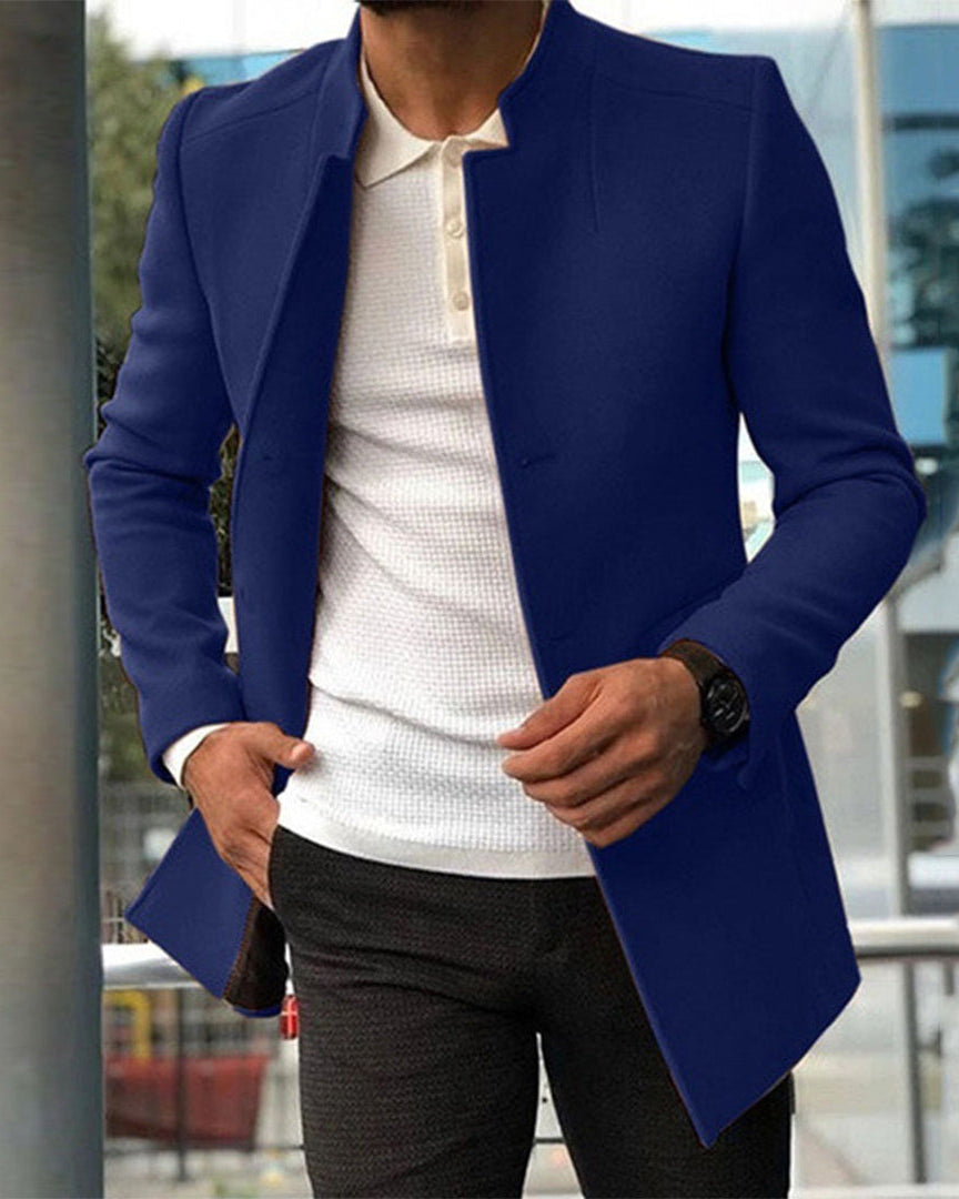 Mateo | Classic Long Sleeve Tailored Jacket for Men